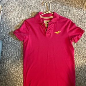Young Men’s Hot Pink Polo